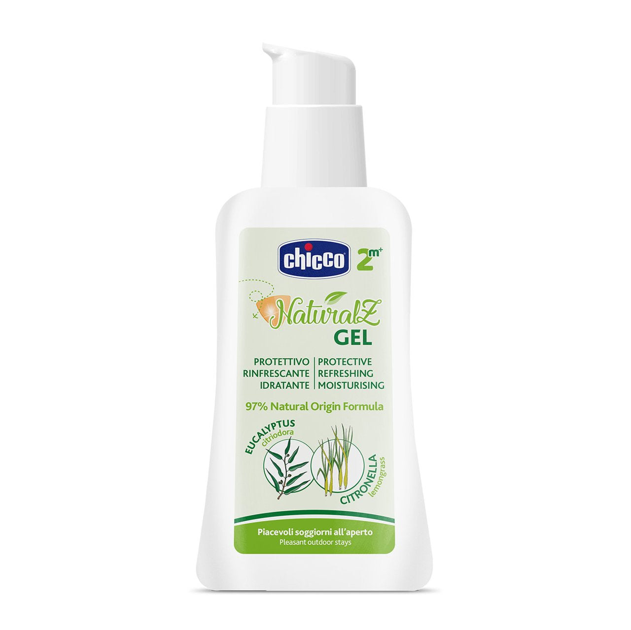Chicco-Natural Protective & Refreshing Gel 60 ml