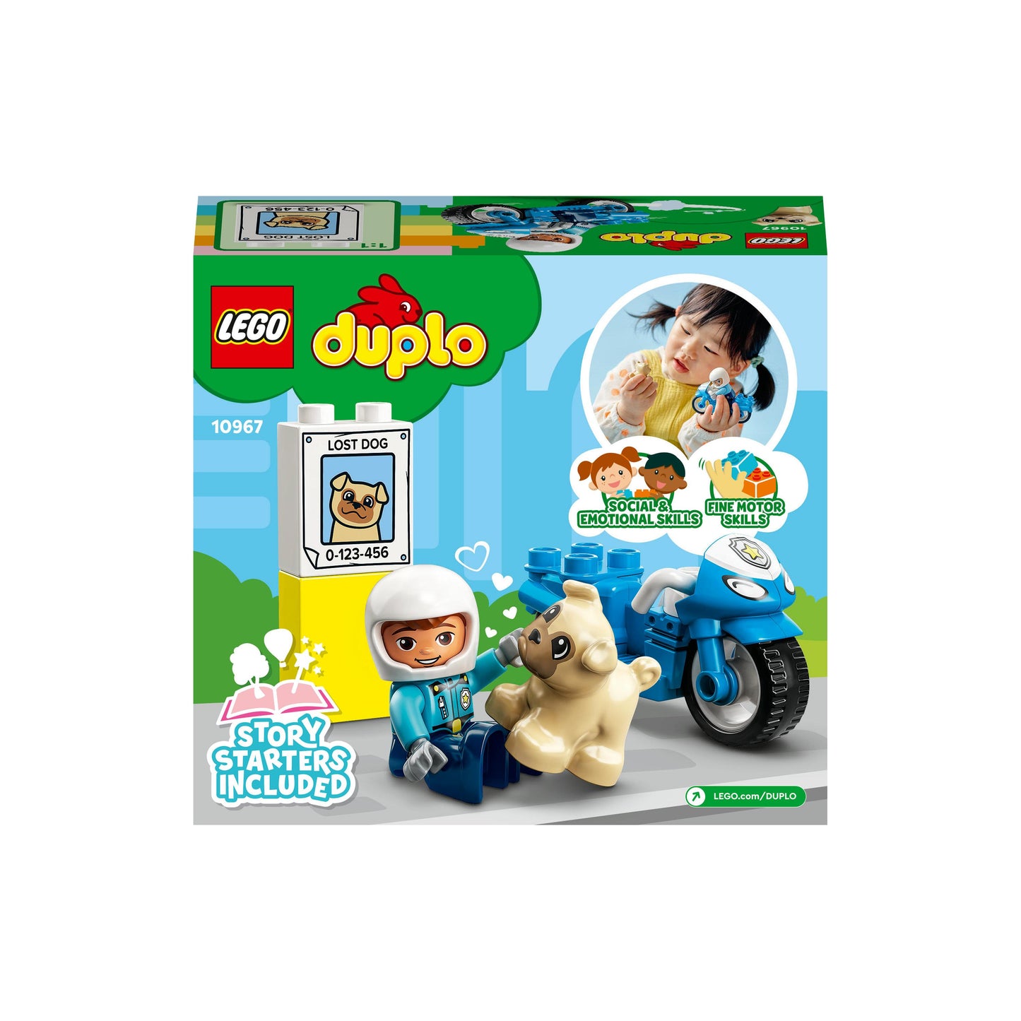 LEGO DUPLO-Police Motorcycle