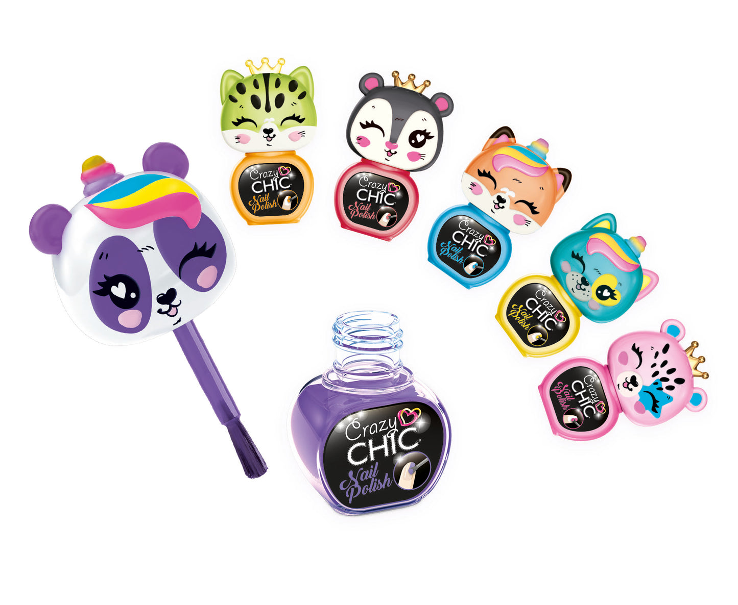 Clementoni Crazy Chic Nail Polish Set