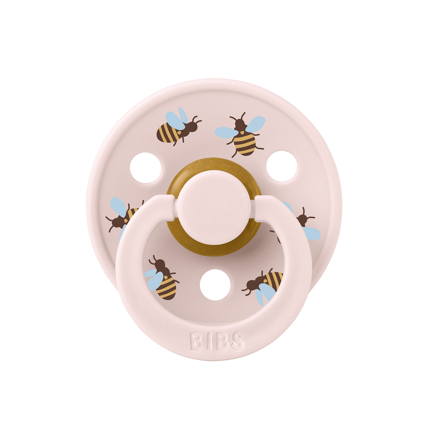 Bibs Pacifier Size 2 -Studio Colour-Ivory Mix