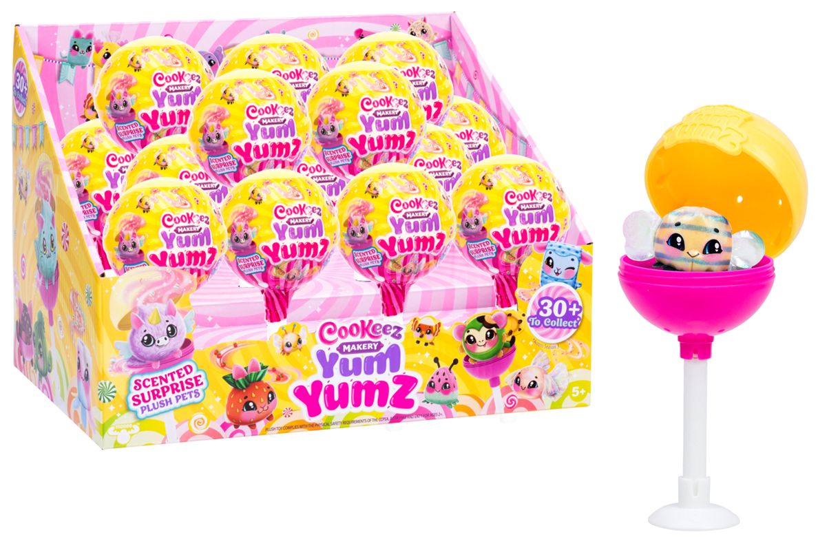 Cookeez Makery Yum Yumz Season 3 Mystery Scented Plush Single Pack