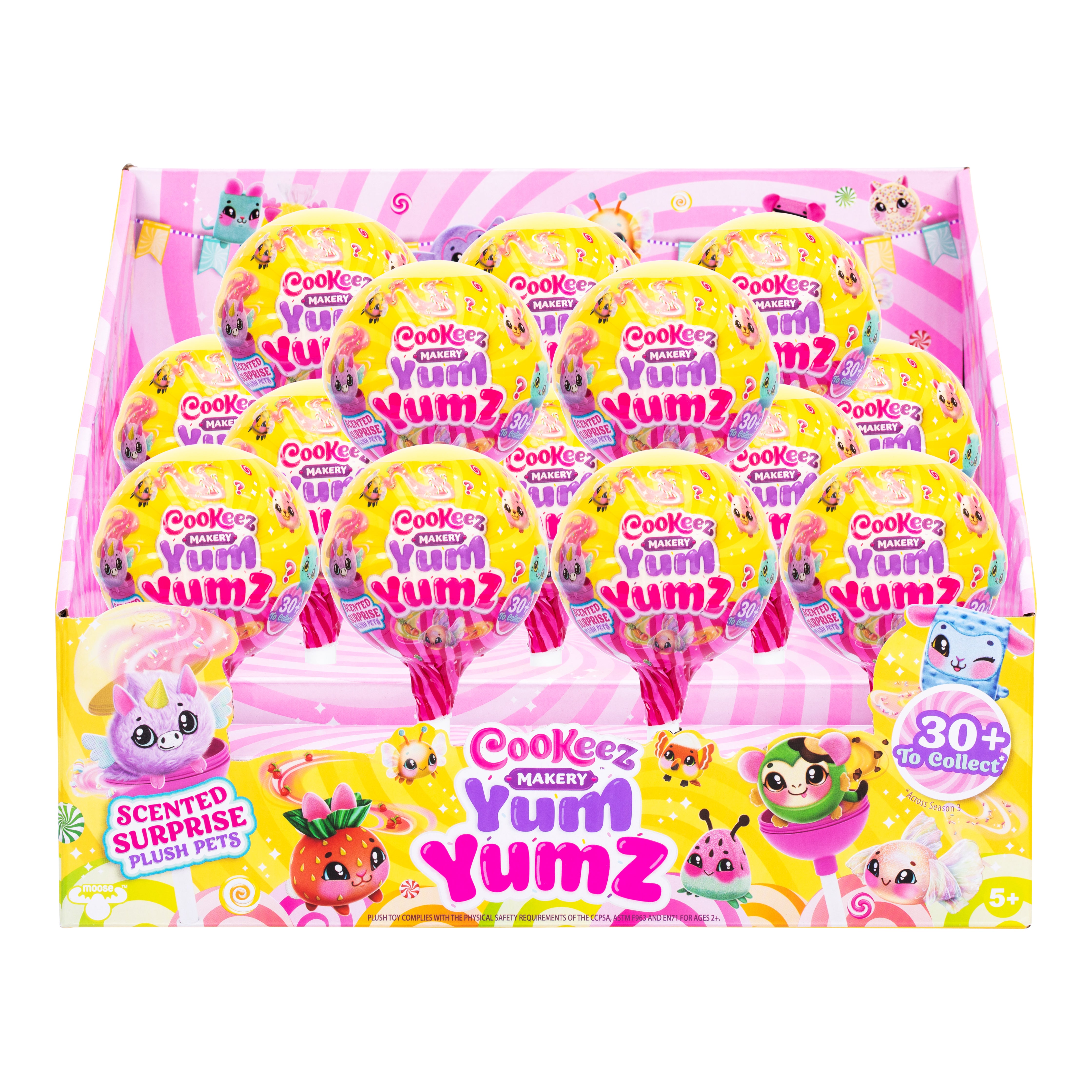 fancy ファンシーヌイグルミ3セット　うさぎ　ひよこ　スリッパ　美品 Cookeez Makery Yum Yumz Season 3 Mystery Scented Plush 2-Pack