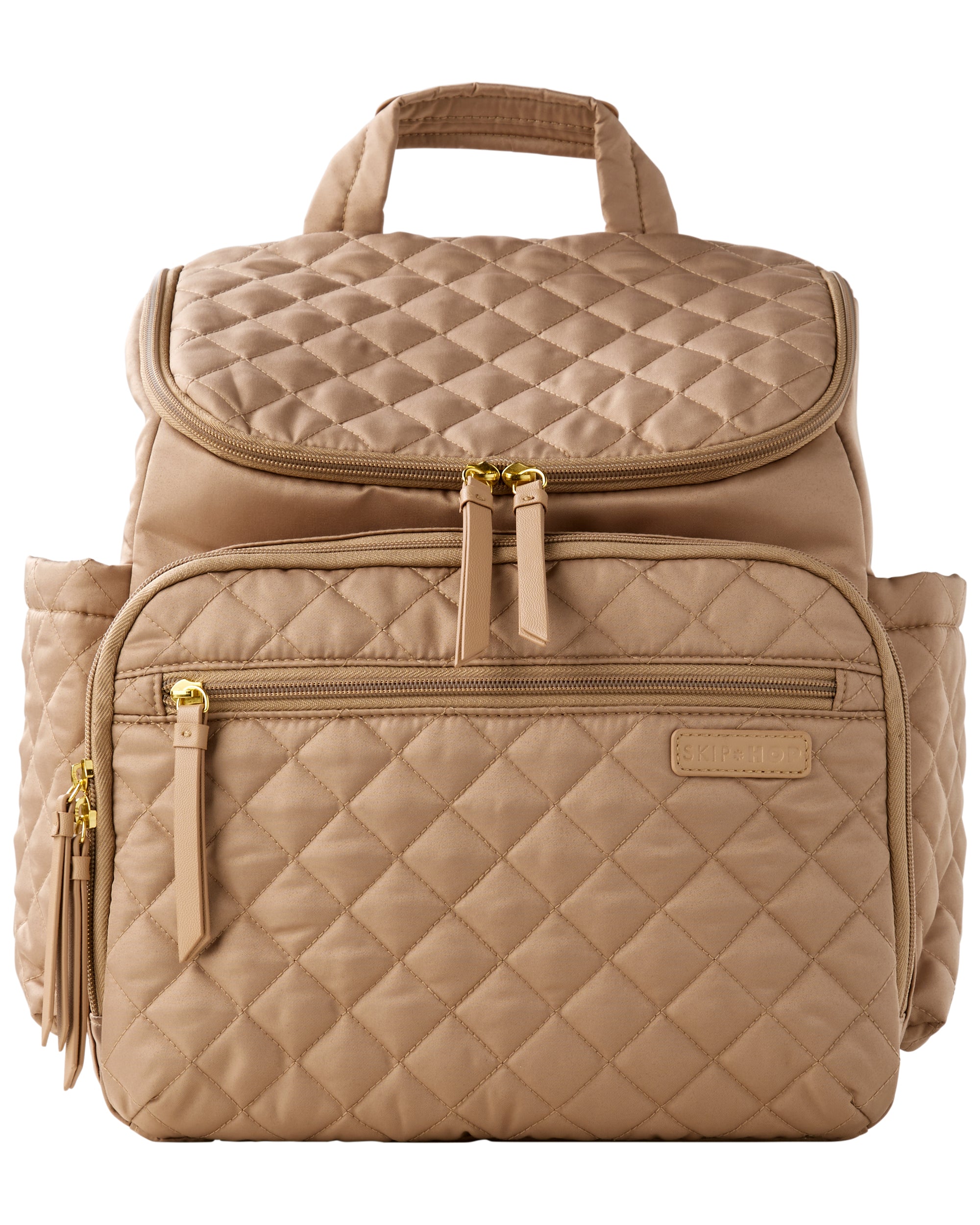 camel leather diaper bag backpack Skip Hop Forma Backpack Camel