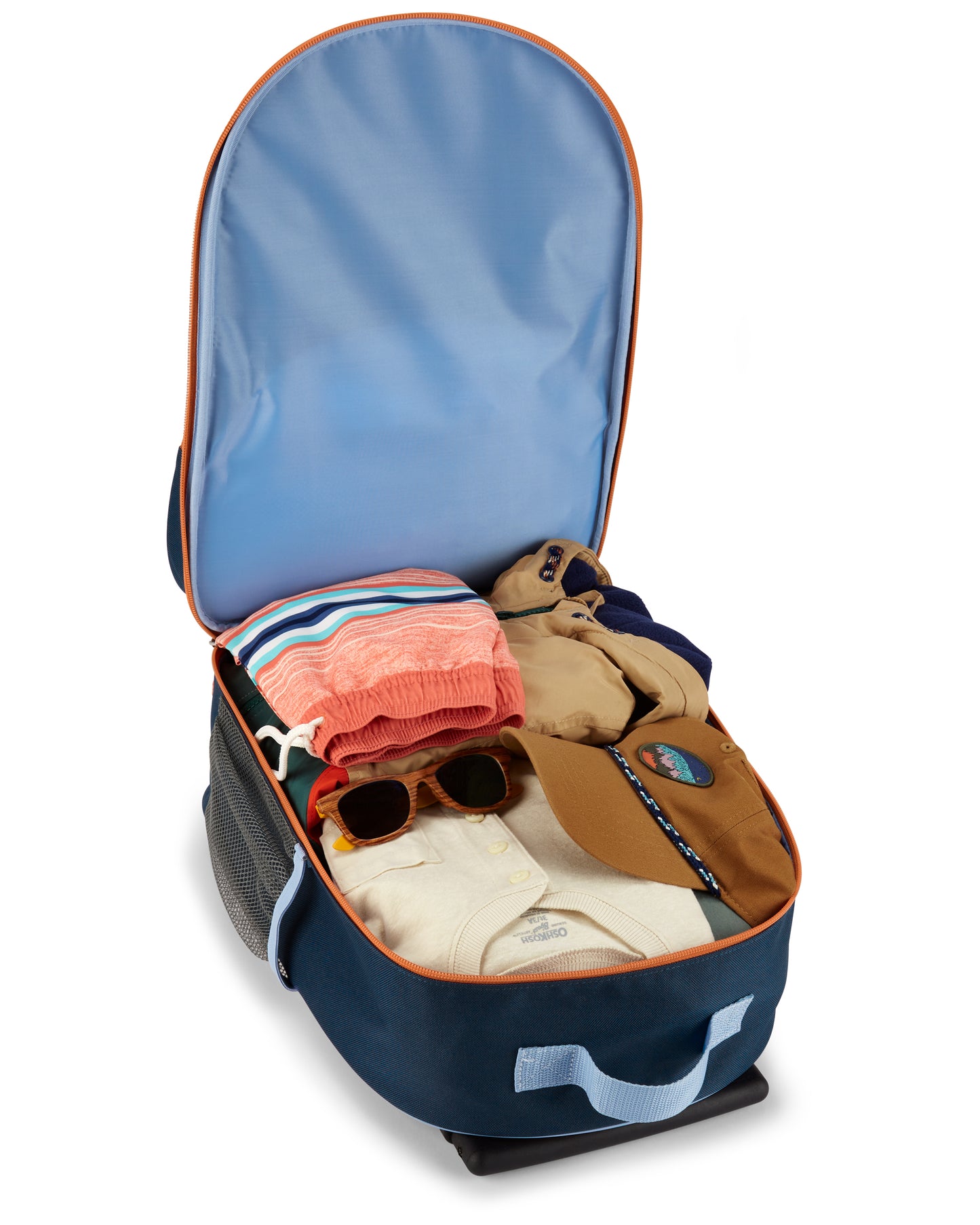 SkipHop -Spark Style Kids Rolling Luggage- Rocket