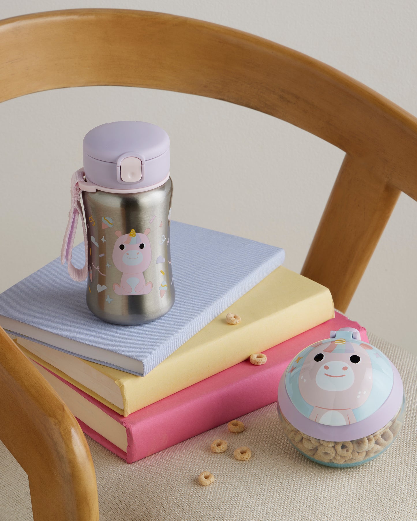 Skip Hop Besties Squad Stainless Steel Straw Bottle - Unicorn