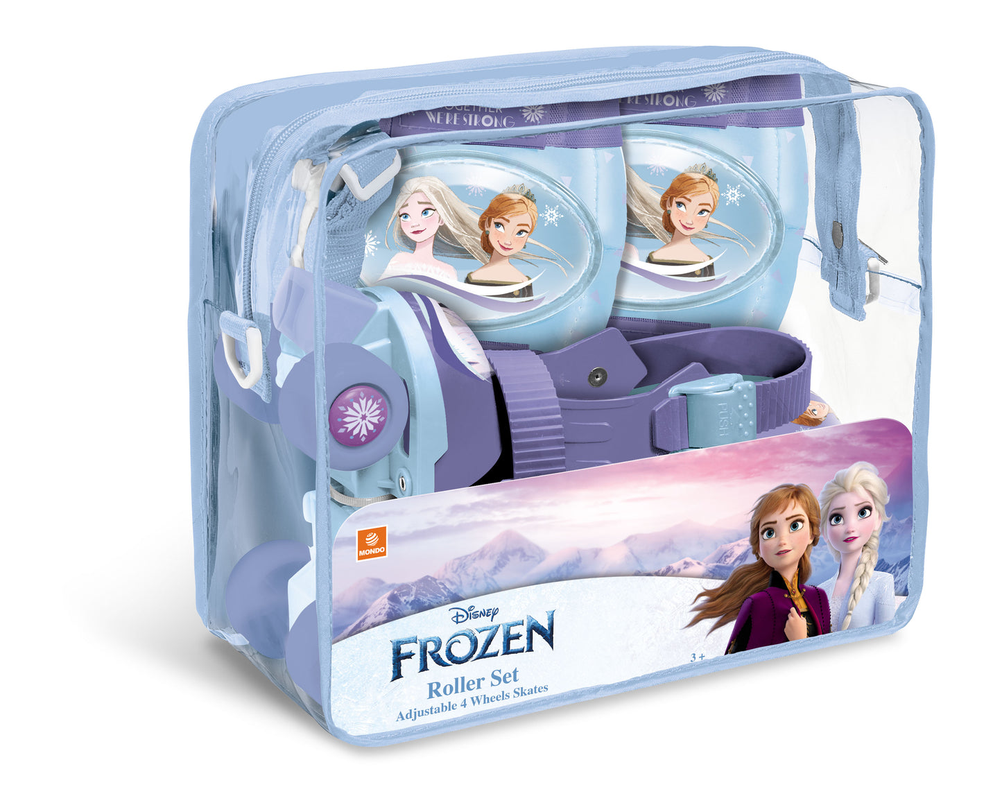 Mondo - Roller 4 Wheels Skates Set -Frozen