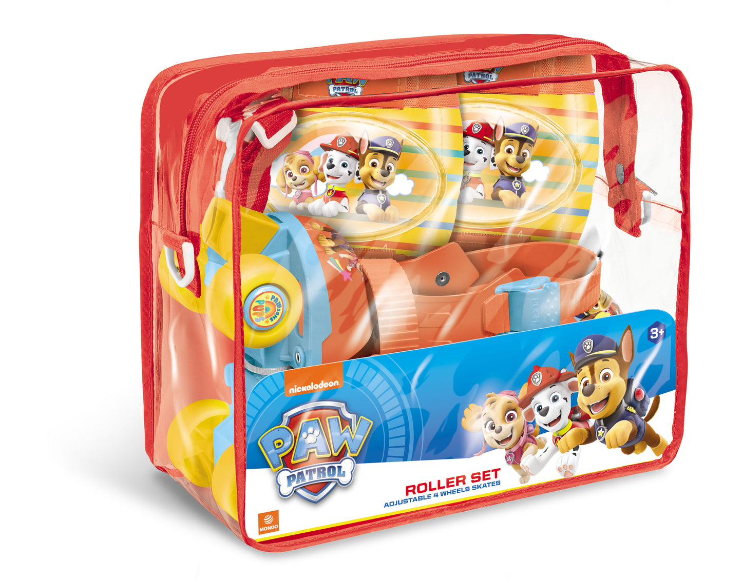 Mondo - Roller 4 Wheels Skates Set -Paw Patrol