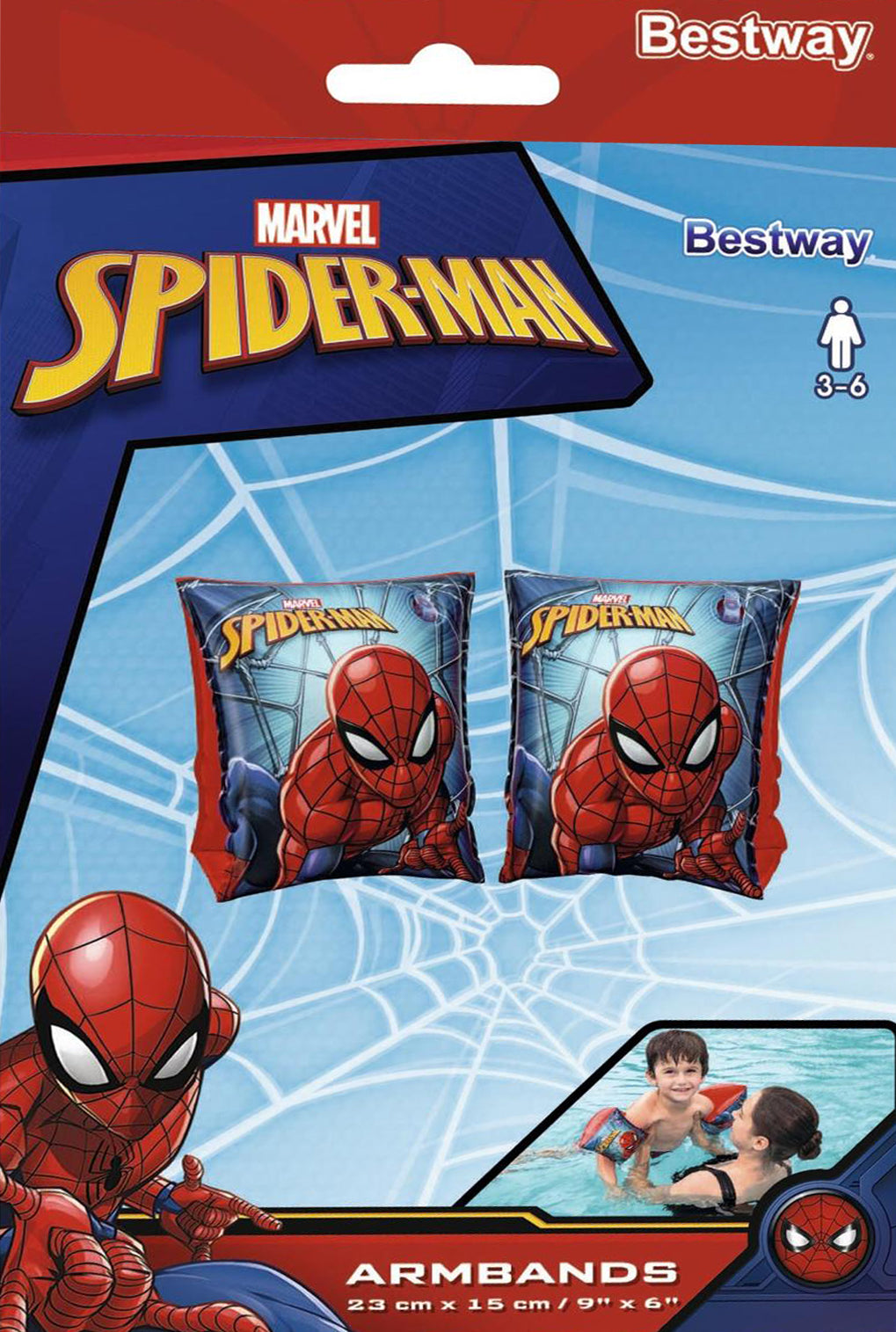 Bestway -Armband Spider-Man 25X15 Cm