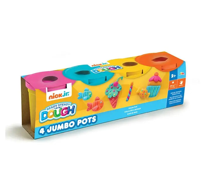 Ready Steady Dough – 4 Jumbo Pots