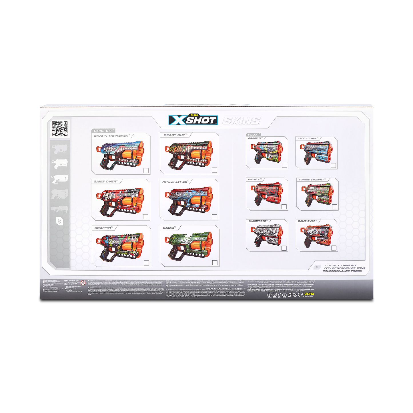 مجموعة اربعة مسدسات 2 جريفير و 2 فلوكس-إكس شوت