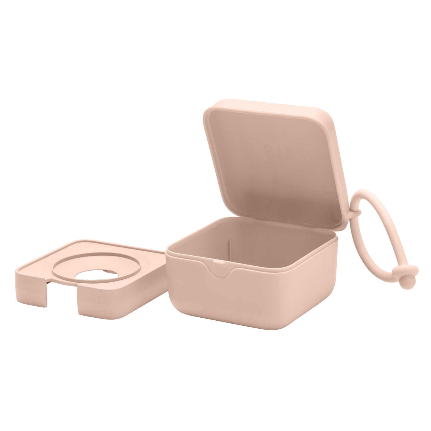 Bibs - Pacifier Box - Blush