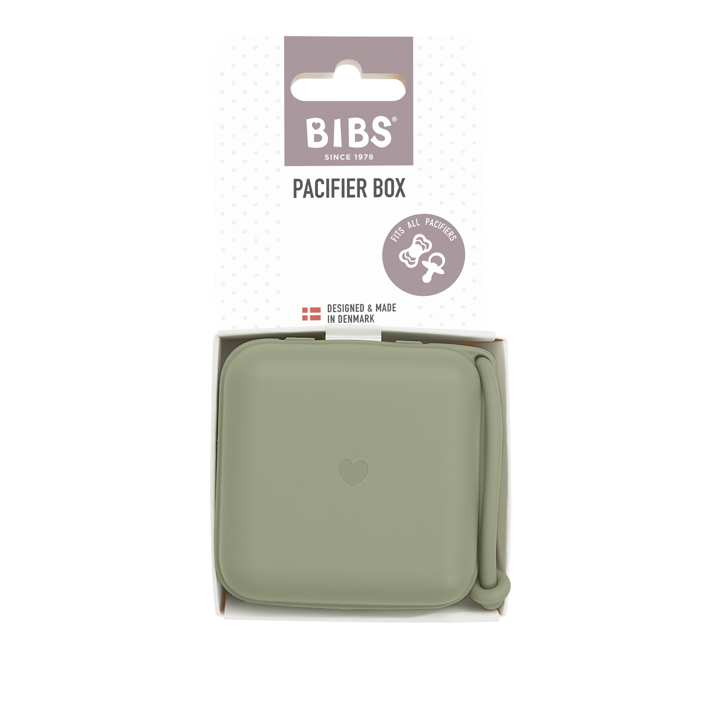 Bibs - Pacifier Box - Sage