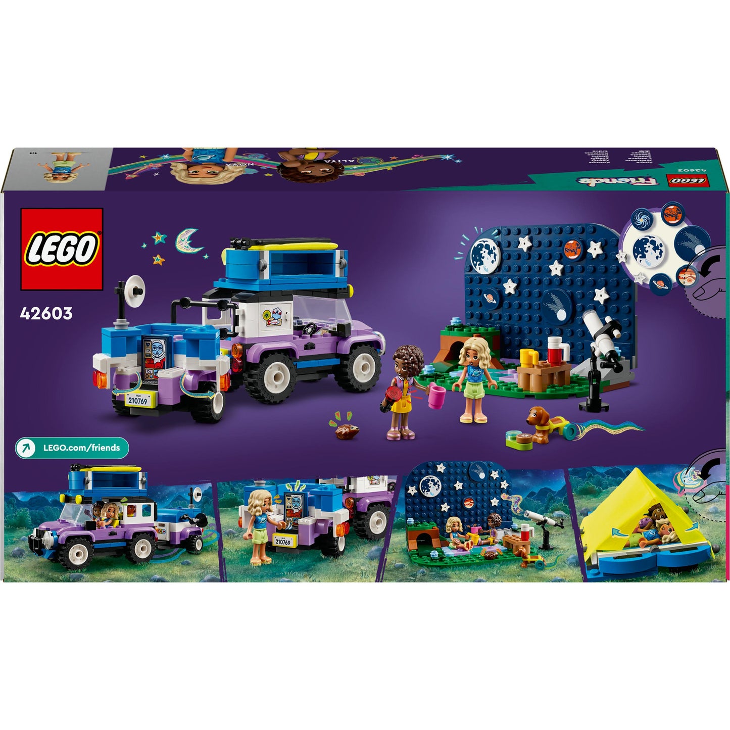 LEGO Friends-Stargazing Camping Vehicle