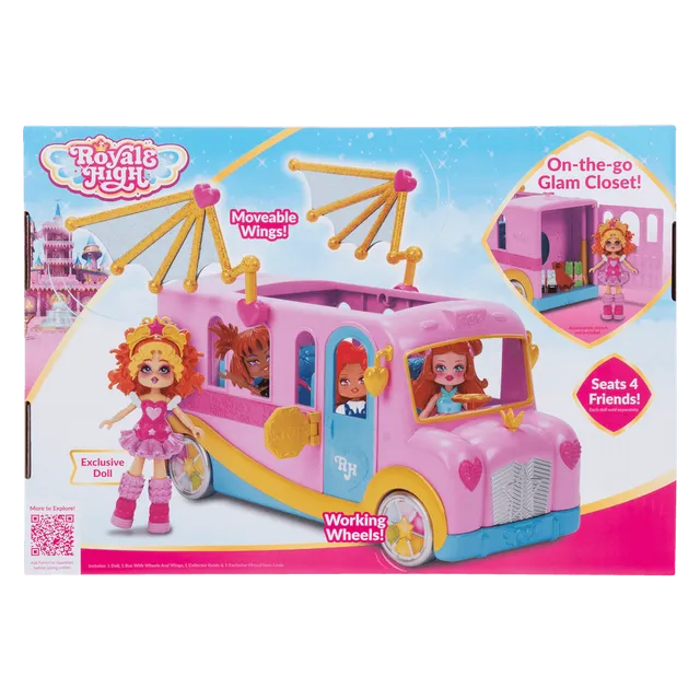 Royale & High - Bus & Glam Closet playset