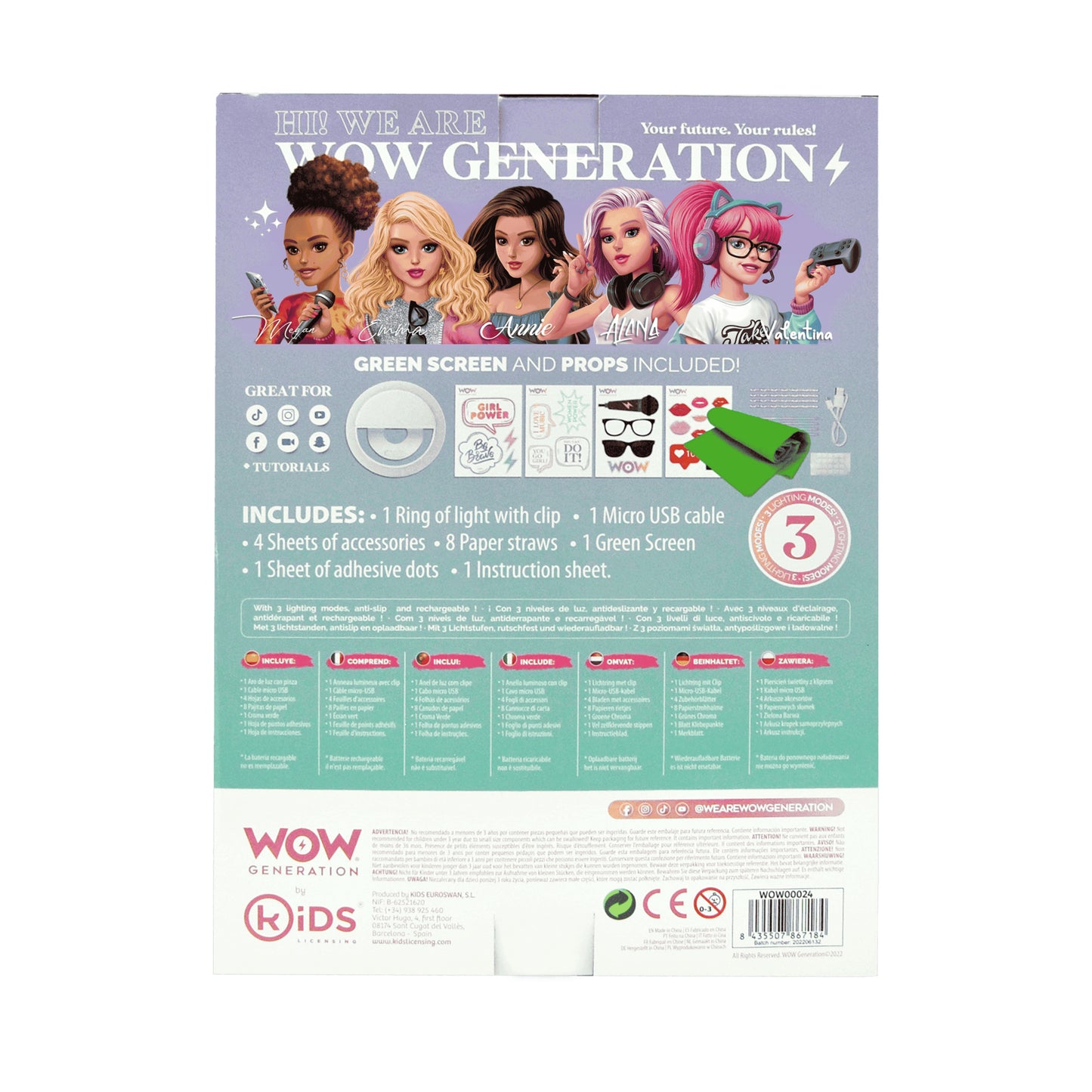 Selfie Light with Accessories-WOW Generation