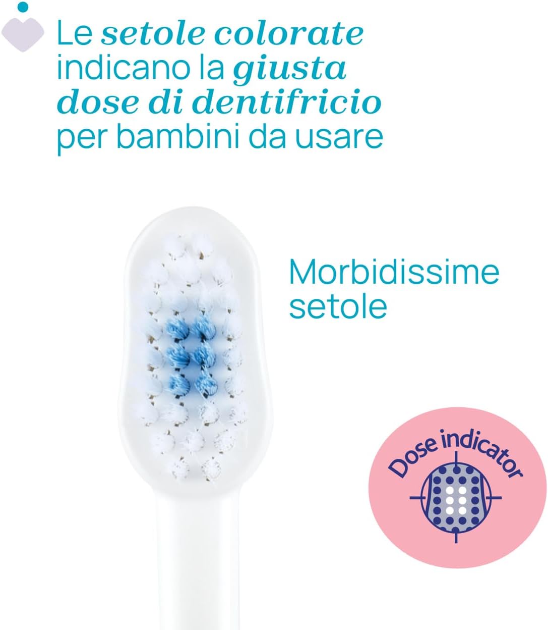 Chicco-Toothbrush for children Hippo 3-6 years