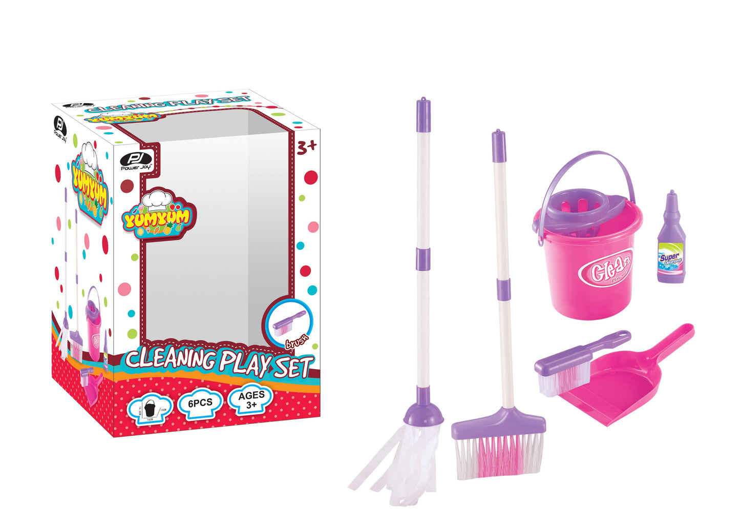 Yumyum Cleaning Play Set -Power Joy