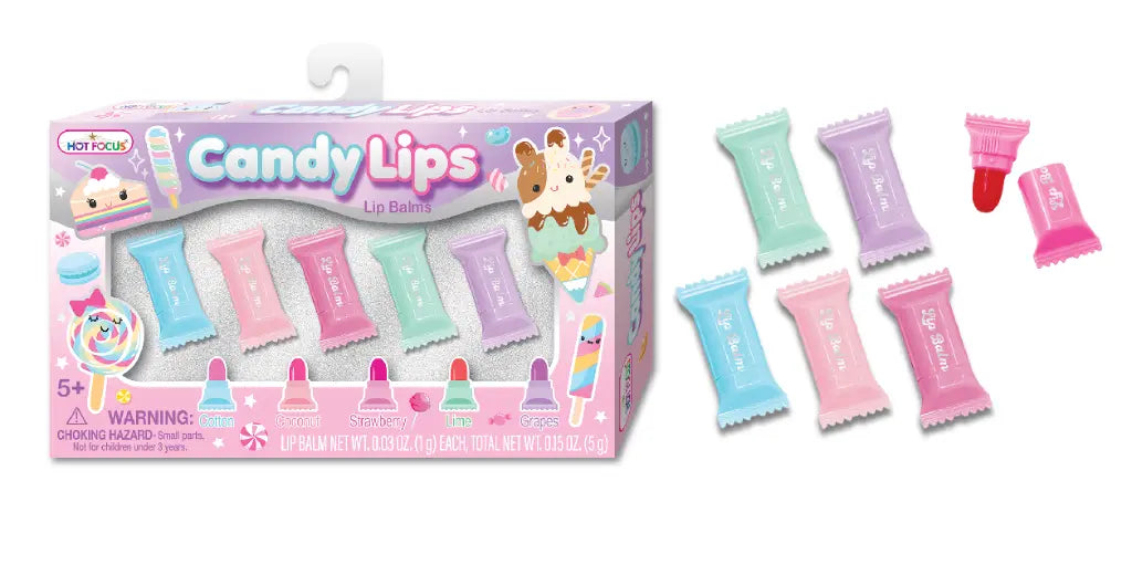 Hot Focus Candy Lips Lip Balm Set