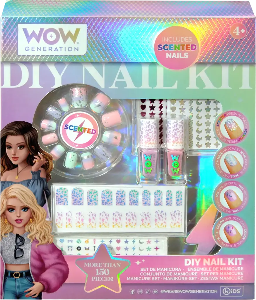 WOW Generation DIY Nail Kit – 150+ Pieces
