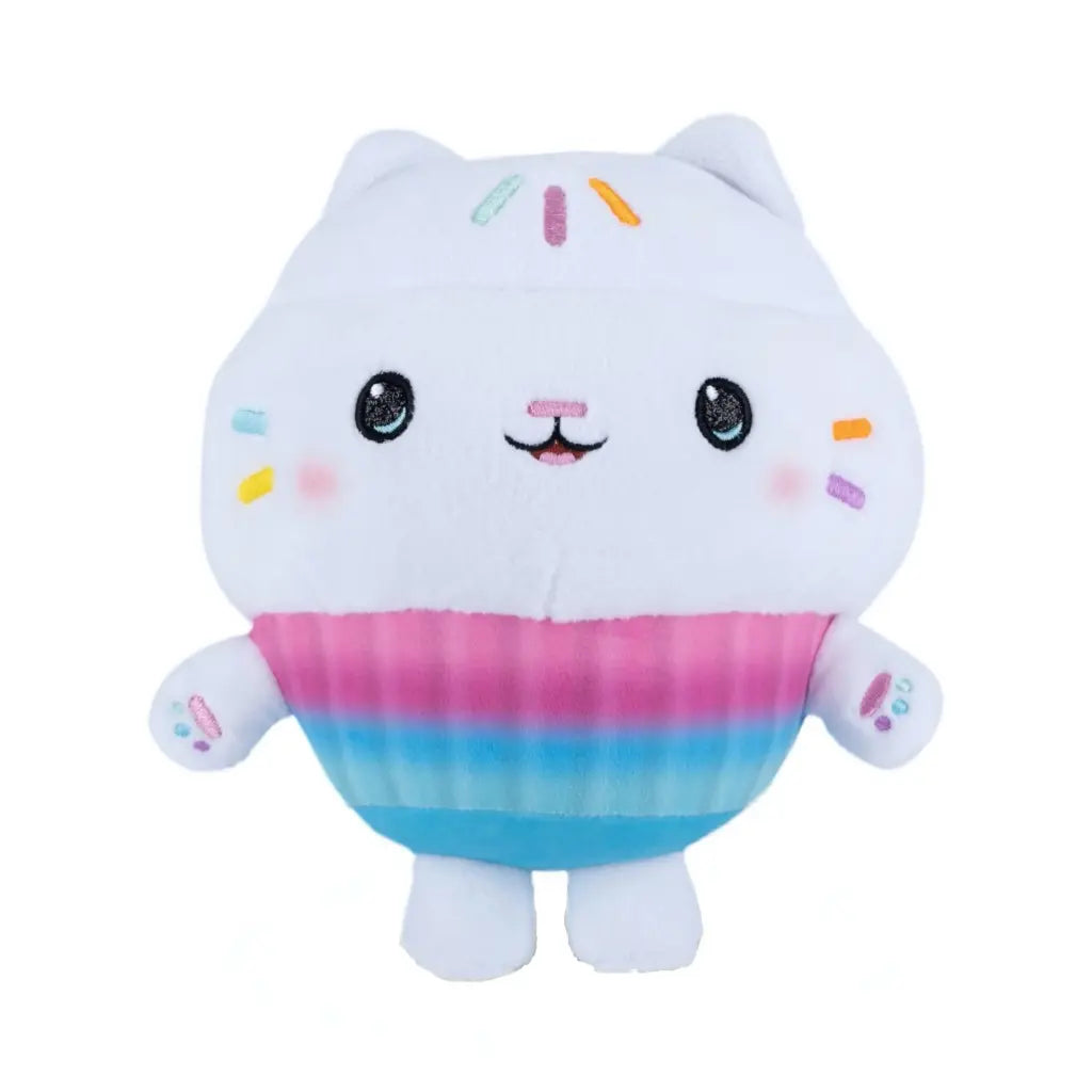 Gabby’s Dollhouse Cupcake Cat Plush – 7 inch (18 cm)