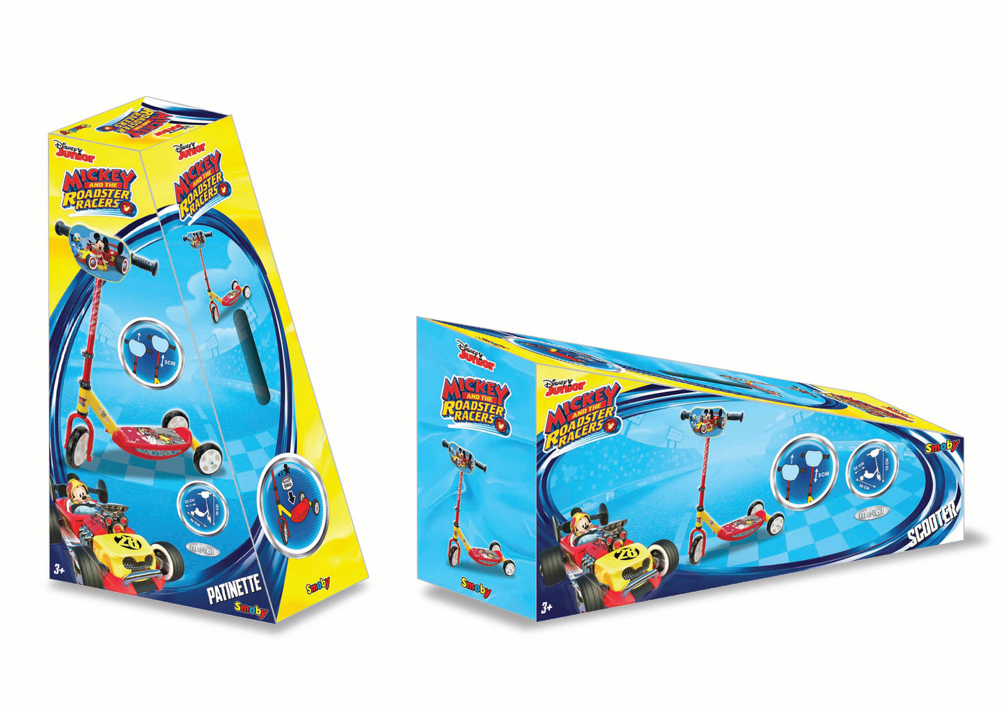 Smoby - Disney Mickey Mouse 3 wheels scooter