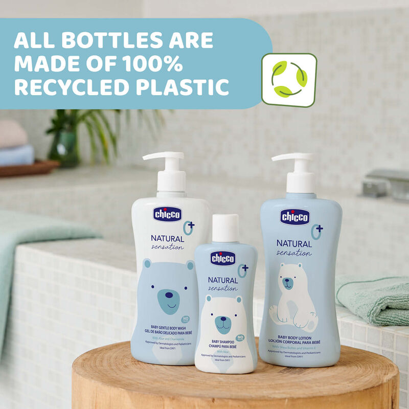 Chicco-Baby Hair & Body Cleanser Natural Sensation 500ml