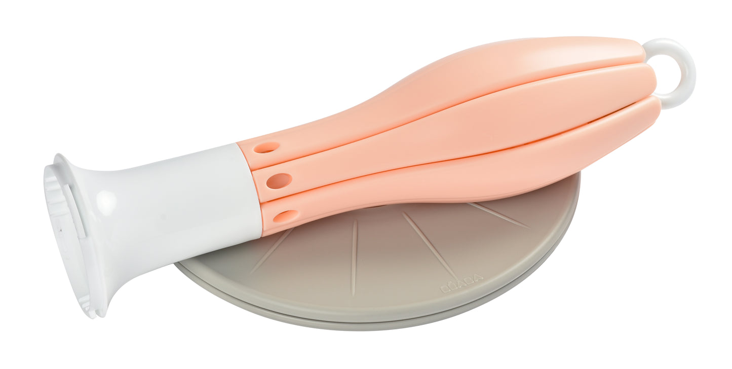 Beaba-Flower Foldable Draining Rack-Pink