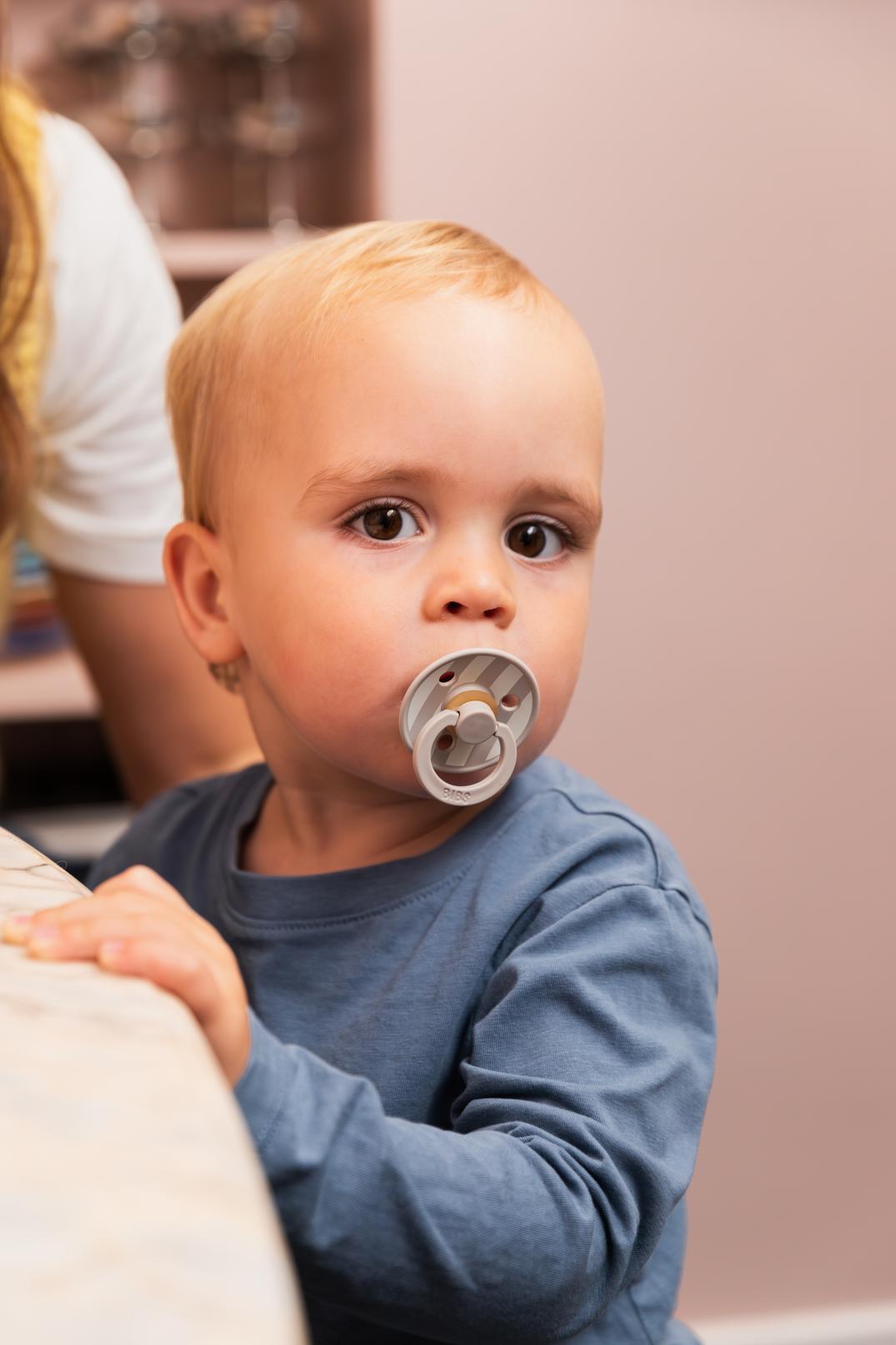 Bibs Pacifier Size 1-Baby 0-6M (2pcs)-Studio Colour -Blush Mix