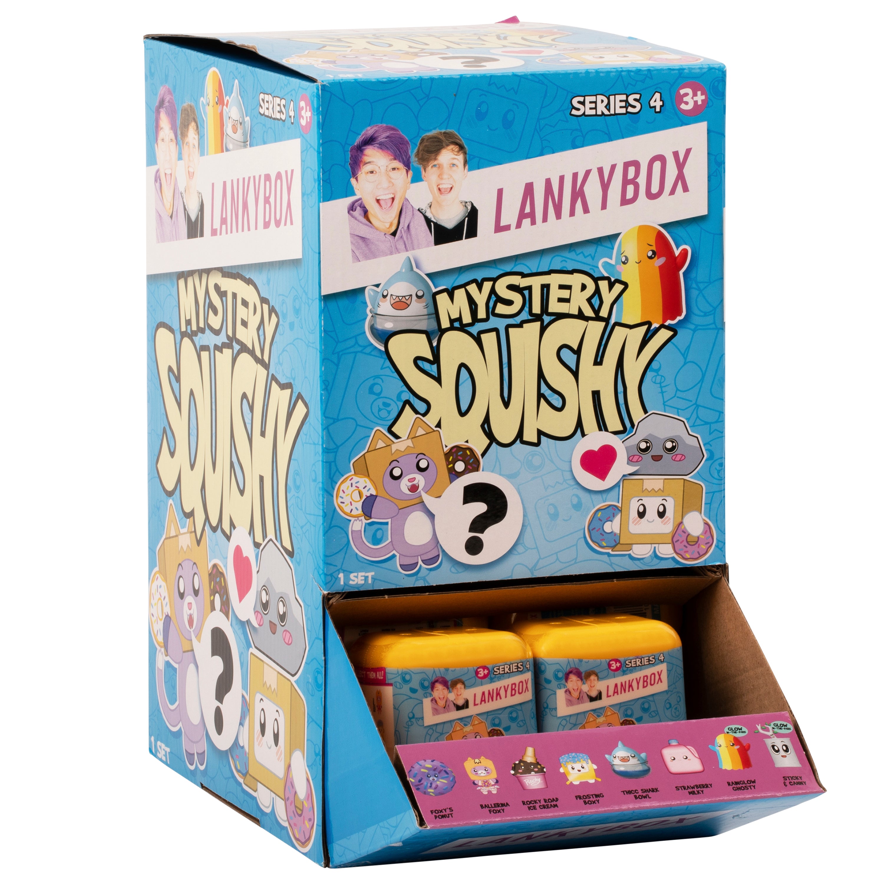 LankyBox Mystery Squishy Series 3 | Collectible Blind Pack Toys