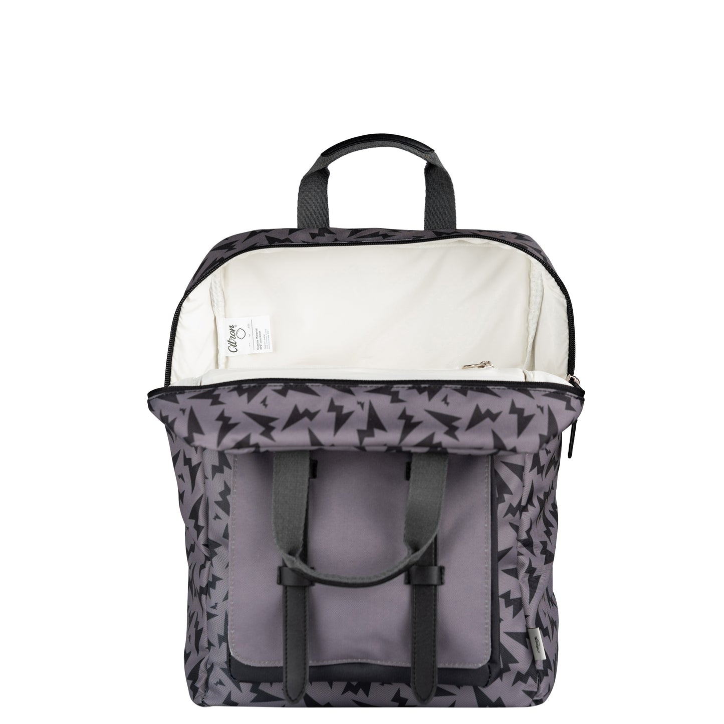 Citron Large Backpack Storm Black