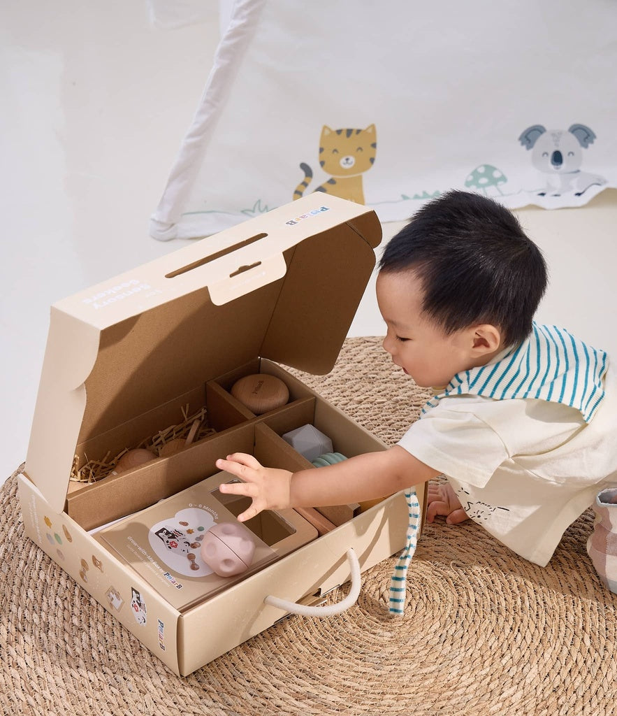 Grow With Me Box: Sensory Seekers (0-6M) - PolarB