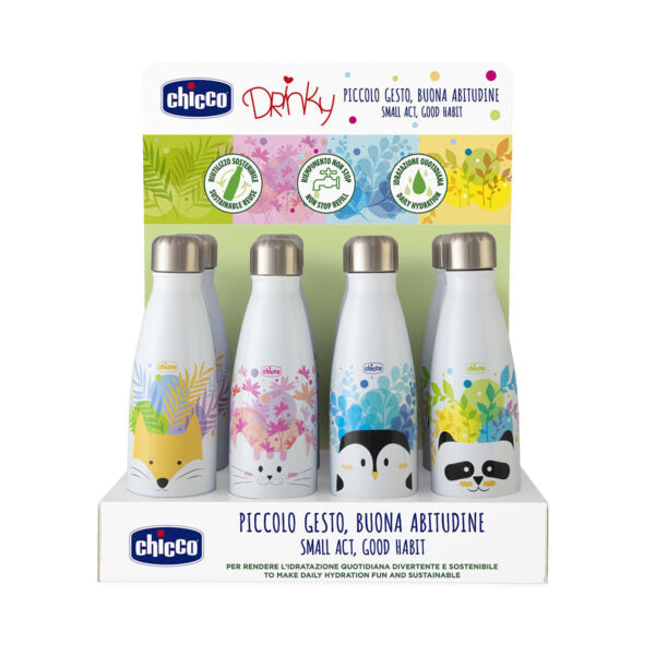 Chicco -Inox Bottles 350 ml