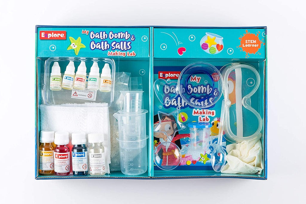 مختبر صنع كرات الاستحمام و أملاح الاستحمام- اكسبلور -