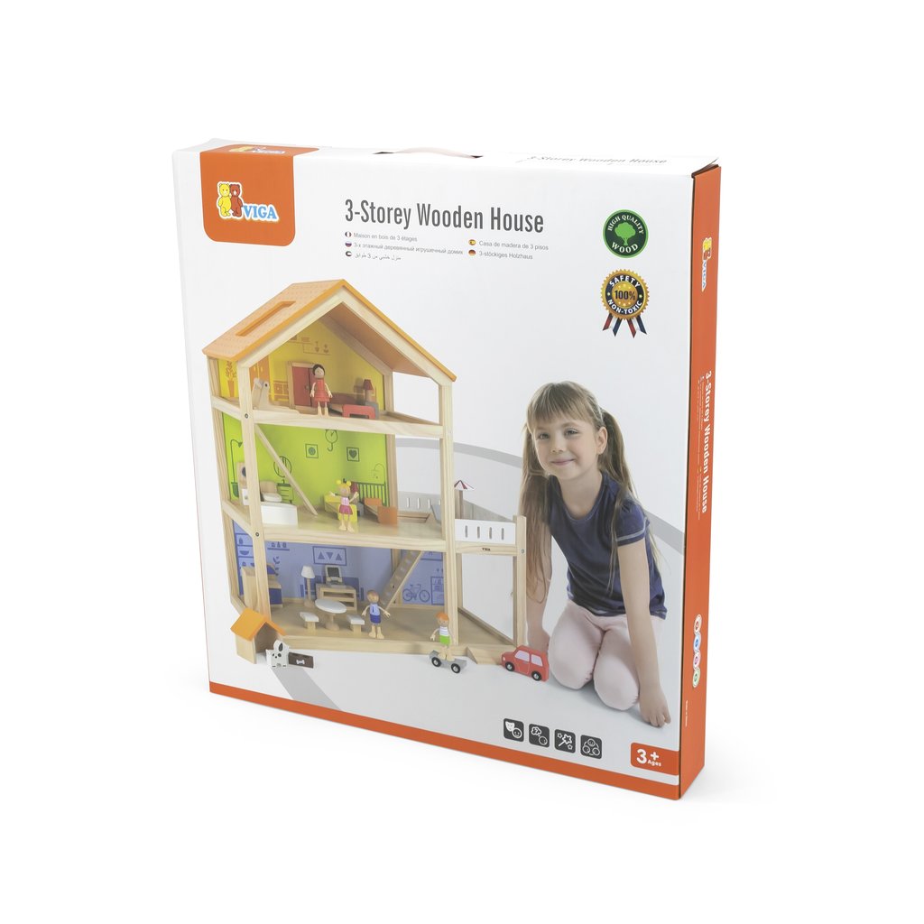 3 Storey Wooden House - Viga