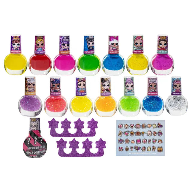 LOL Surprise Girl Peel-Off Nail Polish Activity Set for Girls