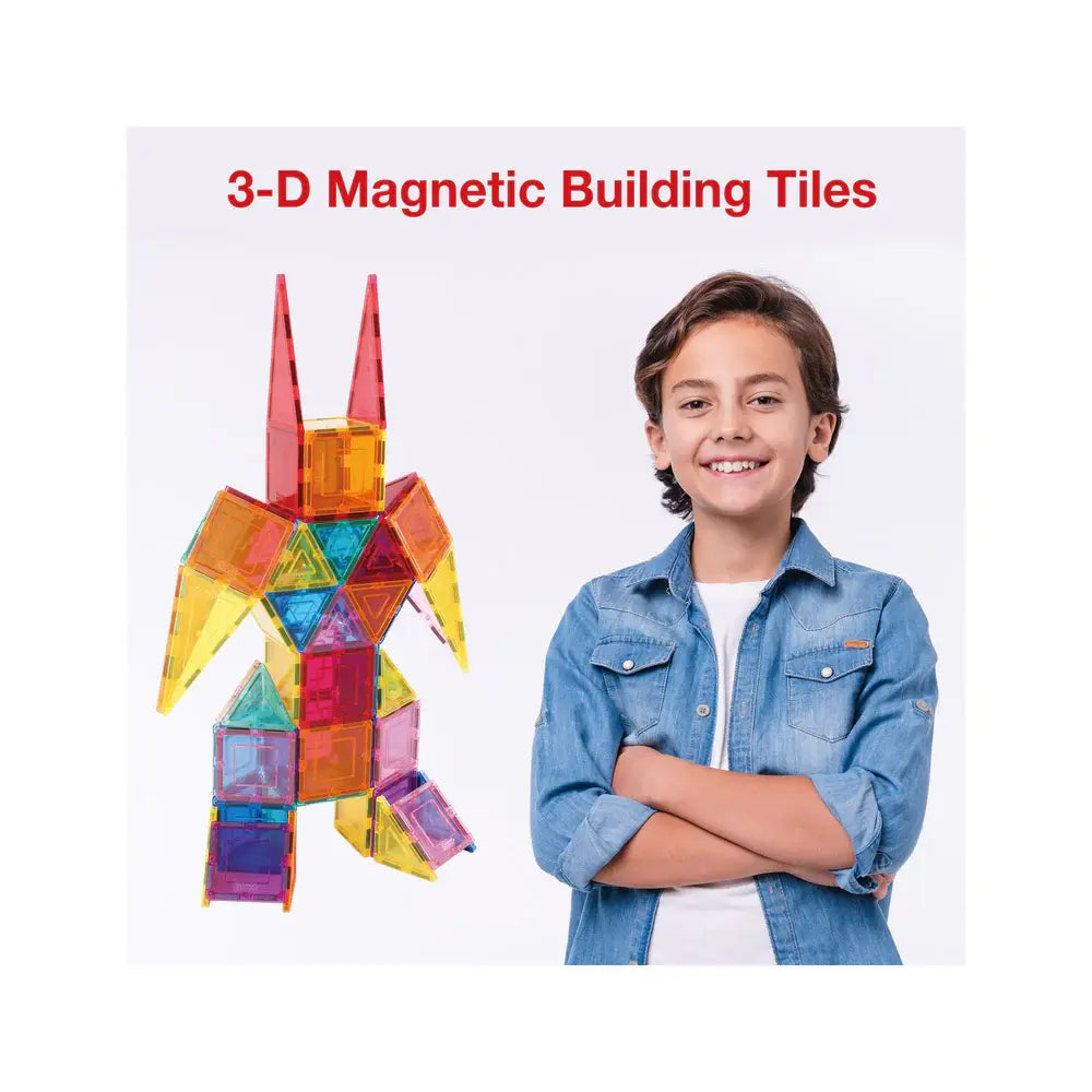 3D Magnetic Building Tiles 36 pcs – PicassoTiles
