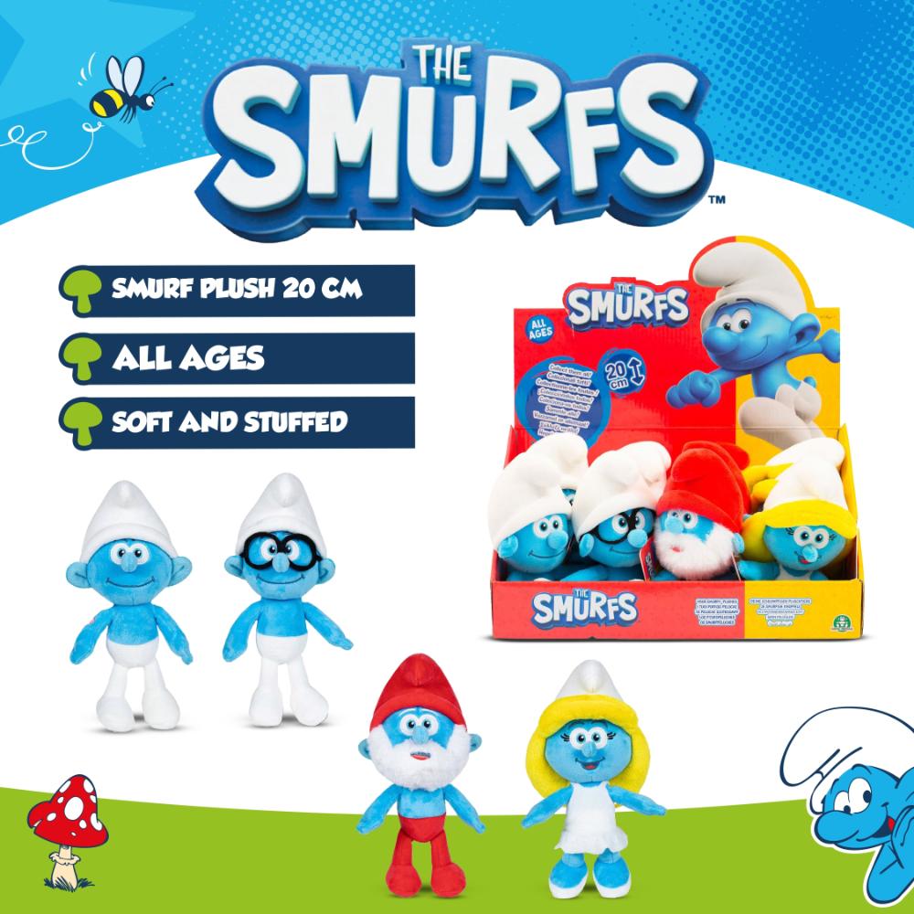 Smurfs Plush 20cm Assorted