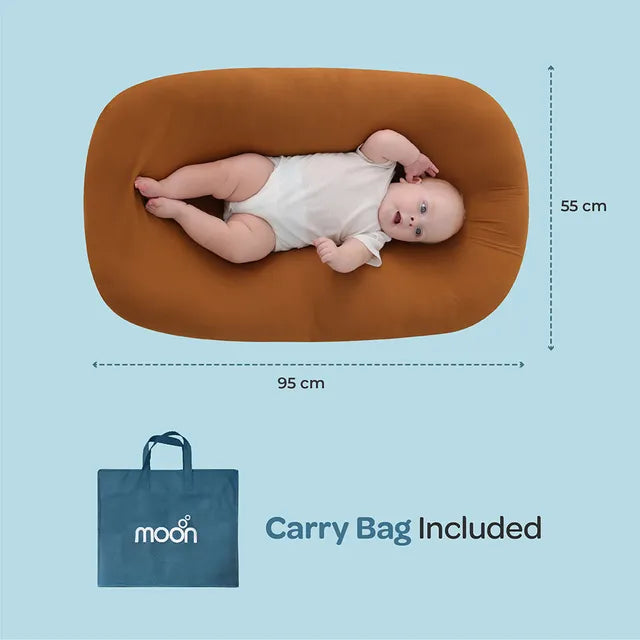 Moon - Baby Lounger 95x55cm - Brown