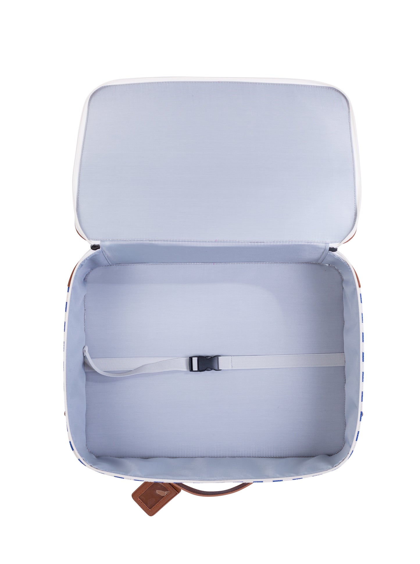 Childhome - Mini Traveller Kids Suitcase -Stripes Electric Blue/Light Blue