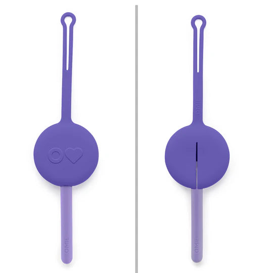 OmiePod & Utensil Set Purple