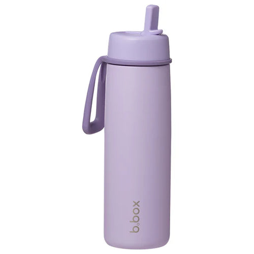 Insulated Flip Top Bottle 690ml -lilac love