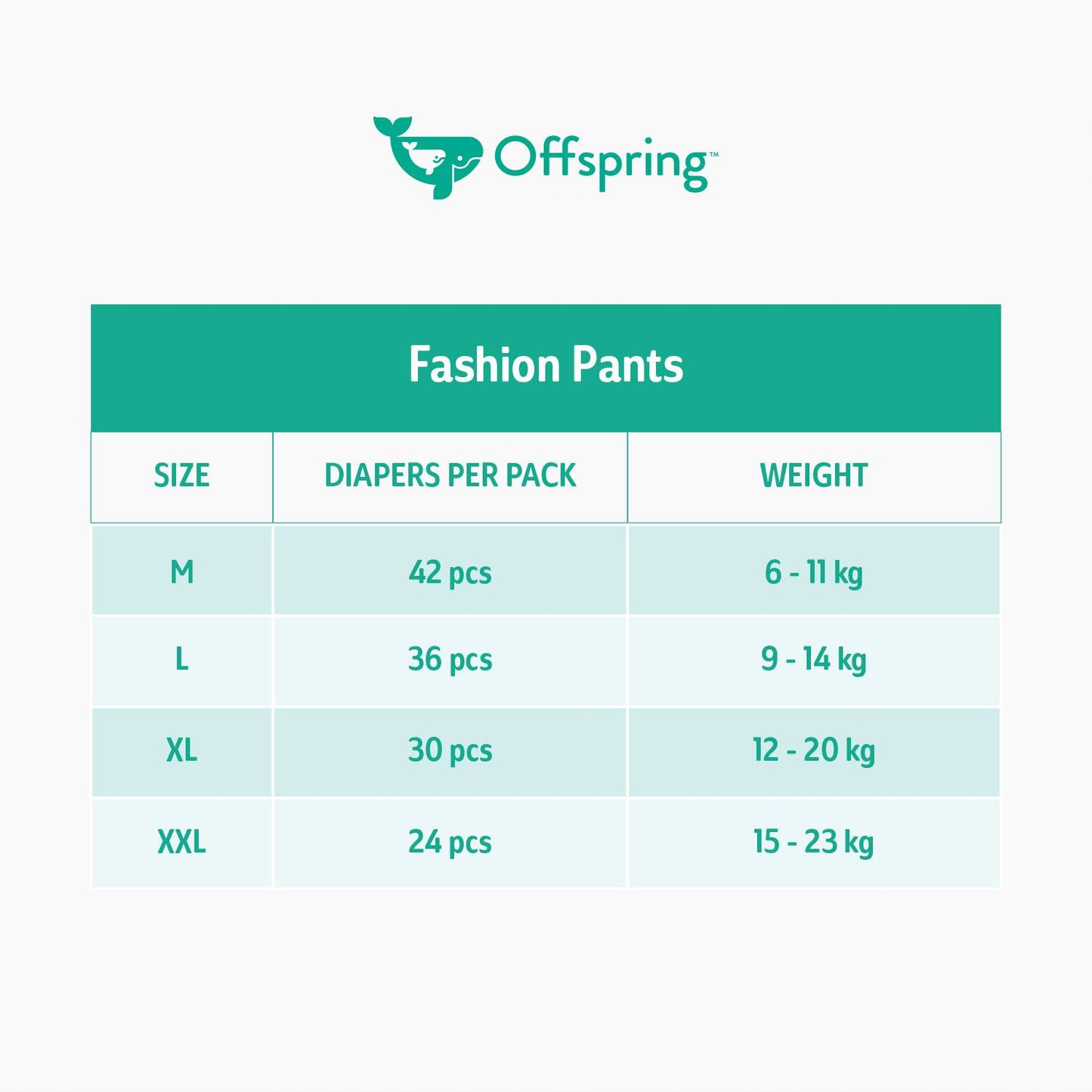 Fashion Pants M 42pcs-Offspring