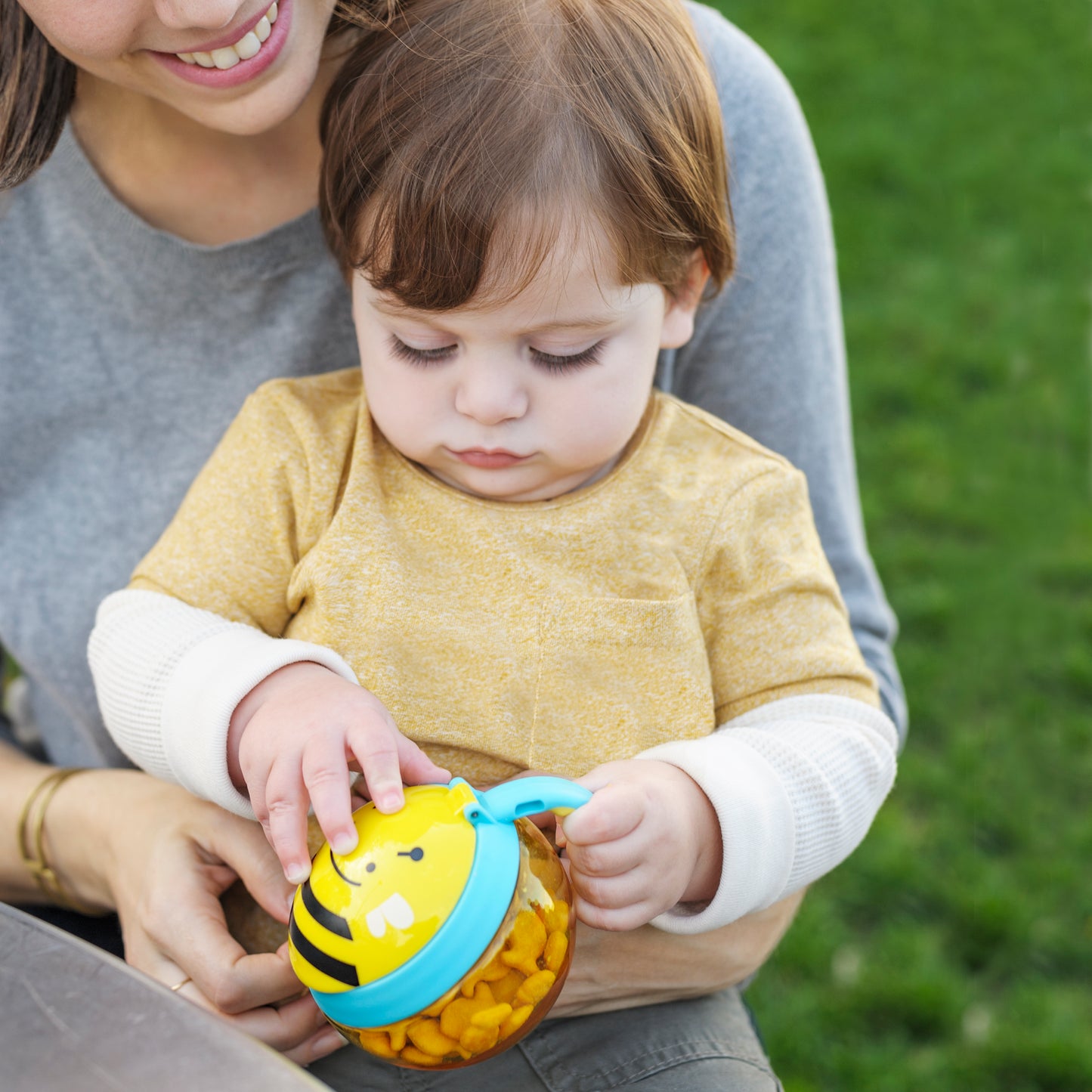 SkipHop Zoo Snack Cup Bee