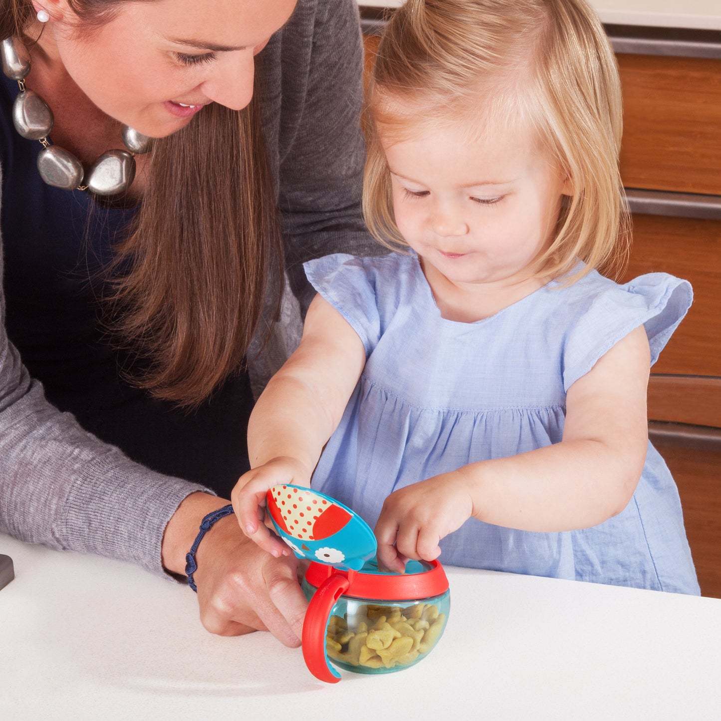 SkipHop Zoo Snack Cup Owl