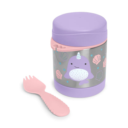 Skip Hop Zoo Food Jar Narwhal