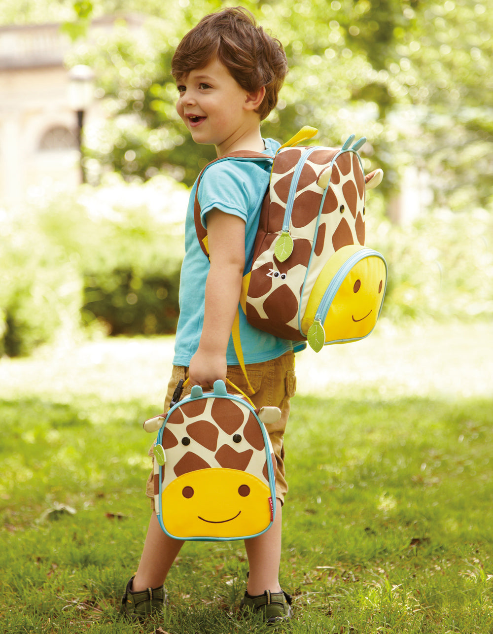 herschel backpack giraffe SkipHop Zoo Backpack-Giraffe – Little Wings