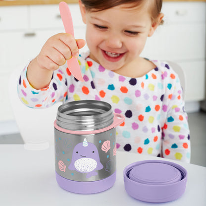 Skip Hop Zoo Food Jar Narwhal