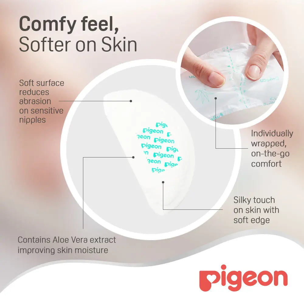 Pigeon ComfyFeel Breast Pads 60pcs