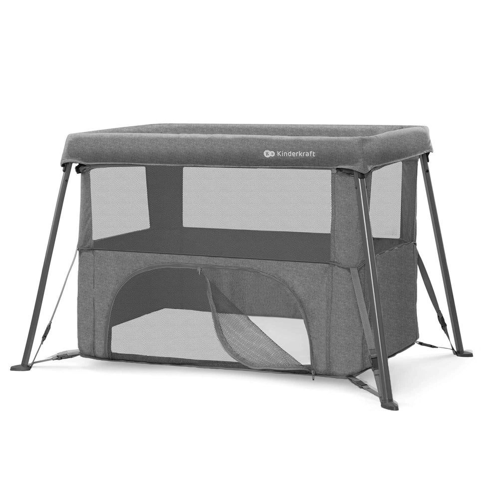 Kinderkraft - Cami 3-In-1 Baby Cot - Grey