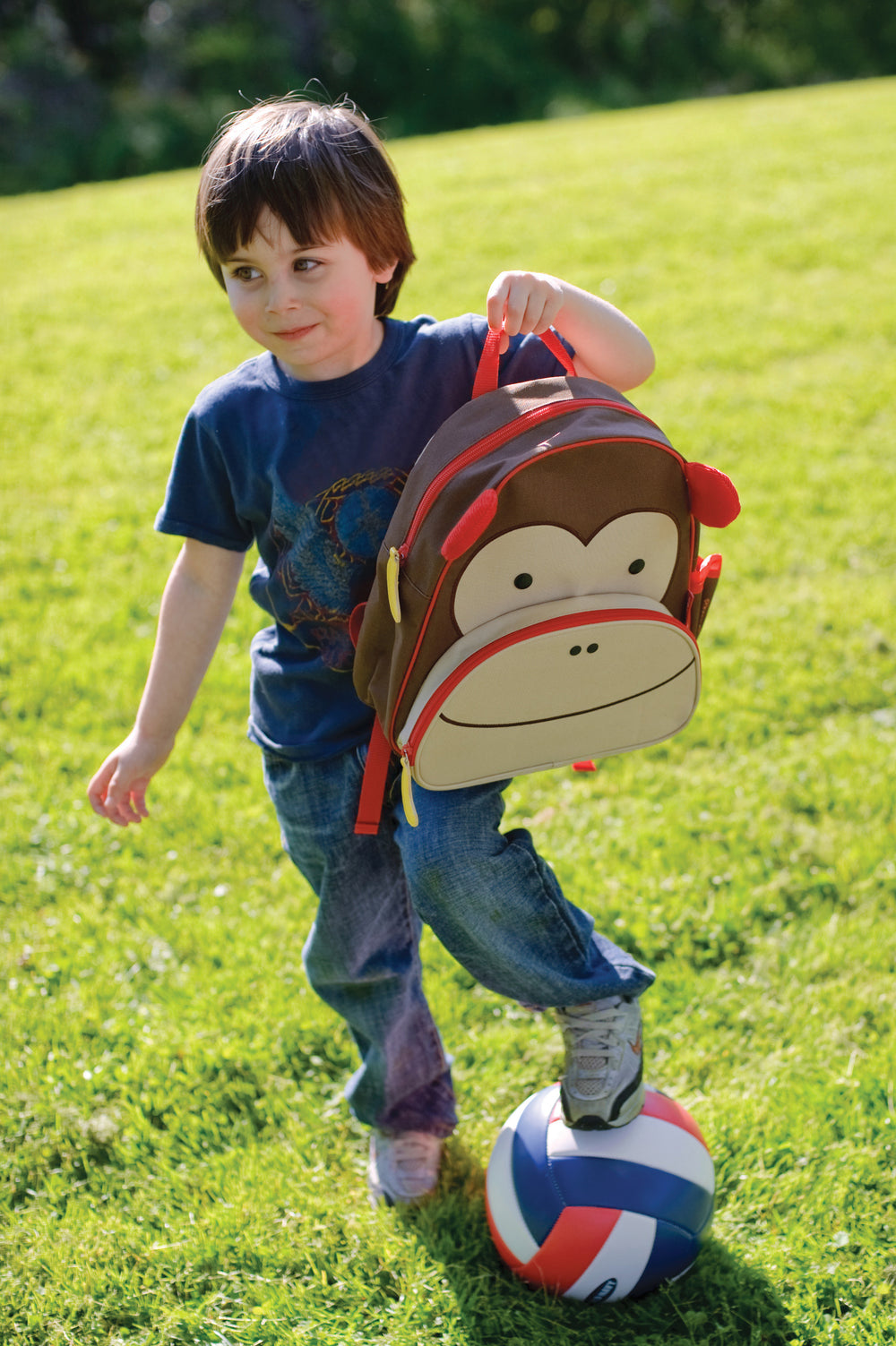 SkipHop Zoo Backpack-Monkey